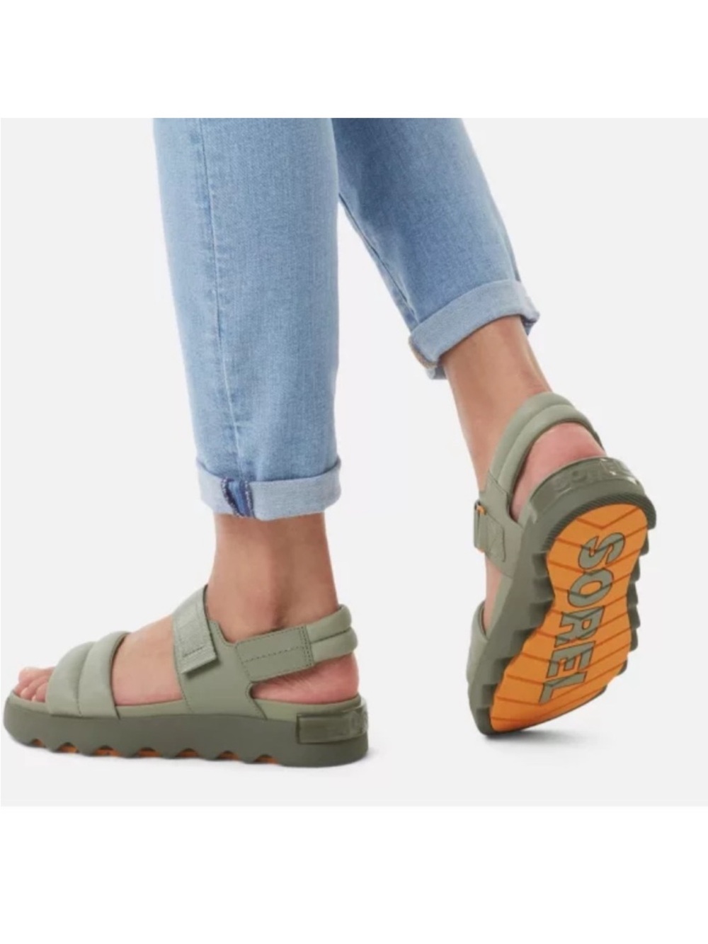 Sorel Viibe Puffy Strap Sandal, 11